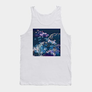 winter night scene Tank Top